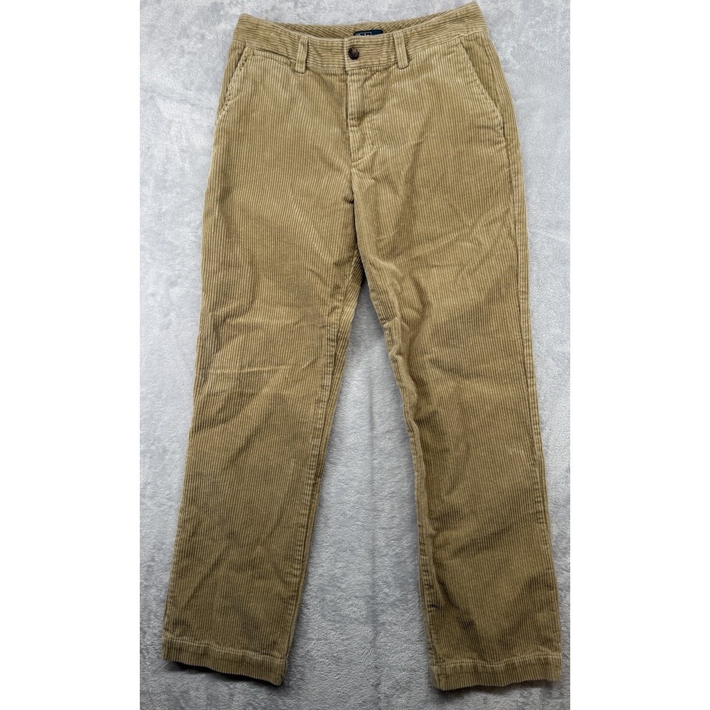 Polo Ralph Lauren Brown Corduroy Trouser Pants Boy's Size 16